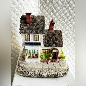 Vintage Blisland Bakery from Cornwall Cottage Collection II hand-painted 1992